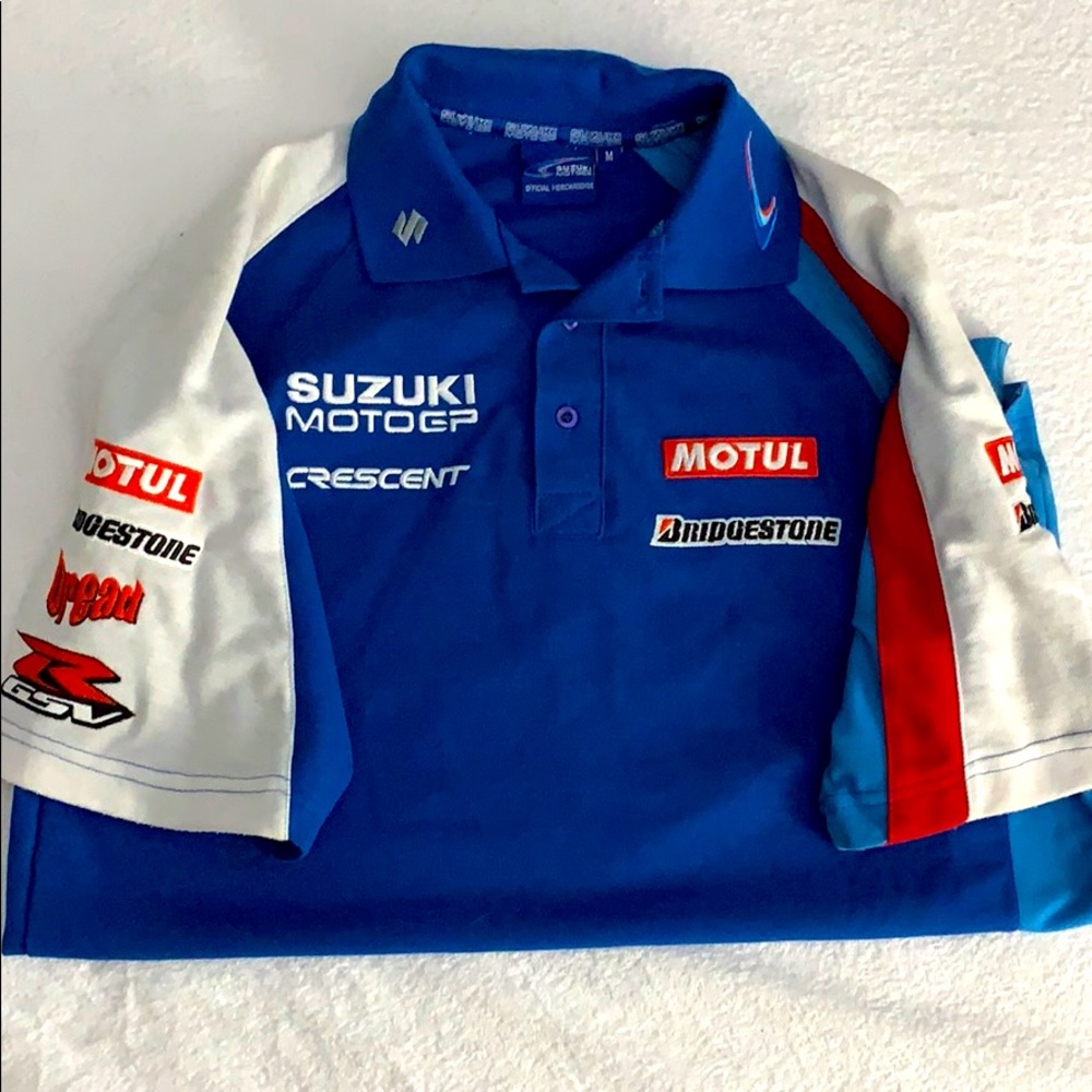 Suzuki Moto GP Collared Shirt